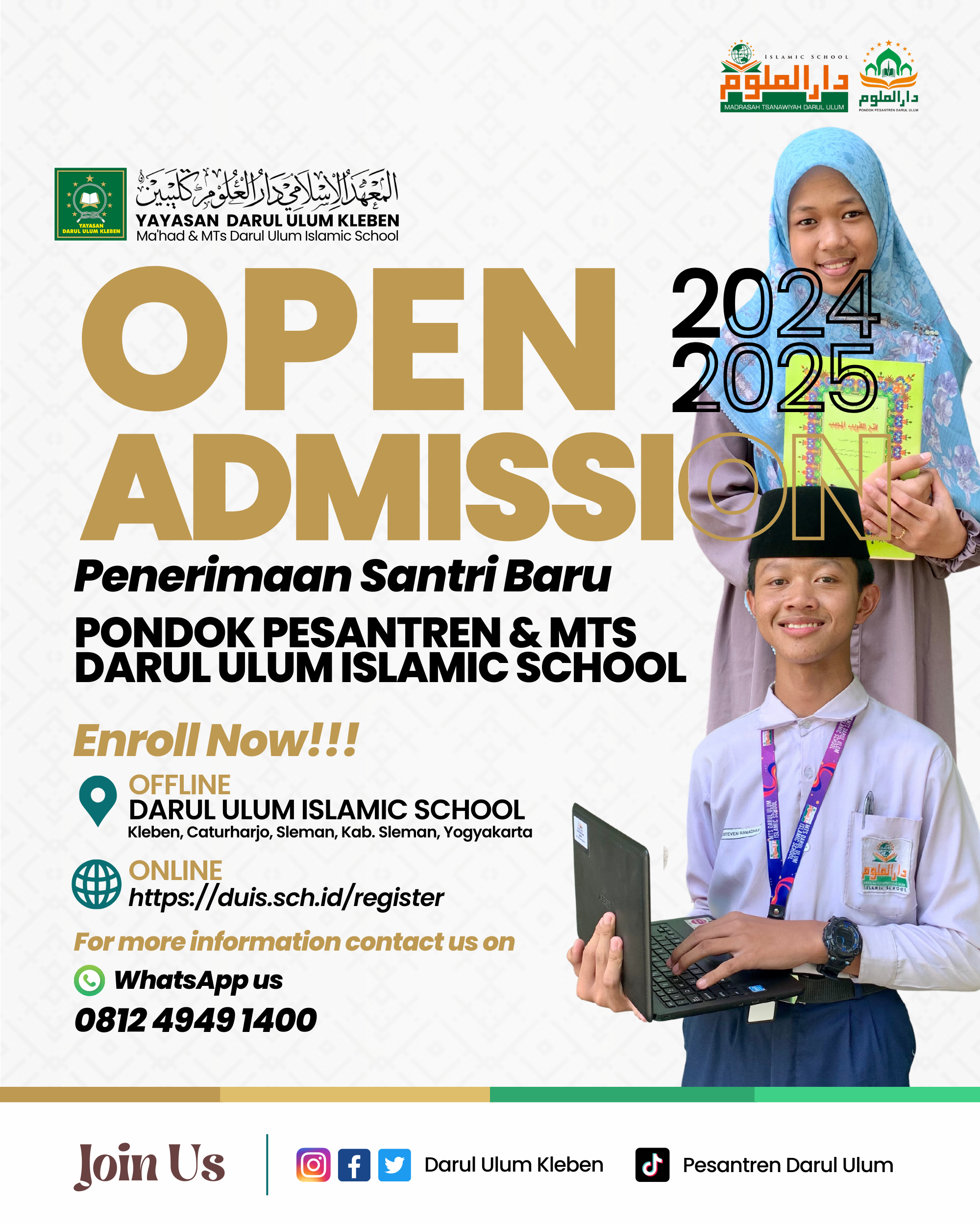 PSB (Penerimaan Santri Baru) TA 2024/2025